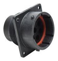 CIRCULAR CONNECTOR, RCPT, 8POS, FLANGE