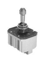 TOGGLE SWITCH, 4POLE, 20A, 28VDC, SCREW