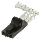 WIRE-BOARD CONNECTOR RECEPTACLE, 3 POSITION, 2.54MM