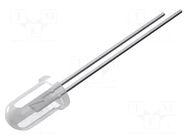 CRLED; blue; 5mm; 6500mcd; 30°; Front: convex; 5.5÷20VDC OPTOSUPPLY