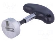 Screwdriver; Holder: C6,3mm; 1/4"; 104mm; to hook WOLFCRAFT