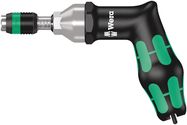 Series 7400 Kraftform pistol handle, adjustable torque screwdrivers (25.0-55.0 in. lbs.) with Rapidaptor quick-release chuck, 7447x25.0-55.0, Wera