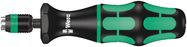 7400 Imperial series Kraftform Torque screwdrivers, with factory pre-set value (2.5-29.0 in. lbs.) and Rapidaptor quick-release chuck, handle size 105 mm, 7466x11.0, Wera