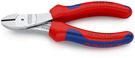 KNIPEX 74 05 140 High Leverage Diagonal Cutter with multi-component grips chrome-plated 140 mm