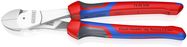 KNIPEX 74 05 250 High Leverage Diagonal Cutter with comfort handles chrome-plated 250 mm