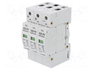 Surge arrester; Type 2; Poles: 3; 20kA; for DIN rail mounting OBO BETTERMANN
