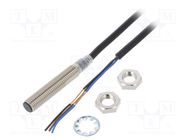 Sensor: inductive; OUT: PNP / NO; 0÷4mm; 10÷30VDC; M8; IP67; 50mA 