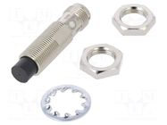 Sensor: inductive; OUT: PNP / NO; 0÷16mm; 10÷30VDC; M12; IP67; 50mA OMRON