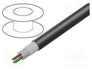 Wire: fiber-optic; EXO-G0; Øcable: 5.9mm; Kind of fiber: SMF G652D FIBRAIN