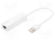 USB to Fast Ethernet adapter; 10/100 Base-T(X),Fast Ethernet DIGITUS