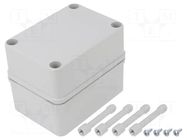 Enclosure: multipurpose; X: 80mm; Y: 110mm; Z: 85mm; PICCOLO; ABS FIBOX