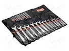 Wrenches set; bent,combination spanner; 24pcs. BAHCO