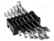 Wrench-set; spanner; 6pcs. BAHCO