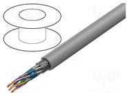 Wire; LiYCY-CY; 6x2x0.25mm2; PVC; grey; 500V; flame retardant HELUKABEL