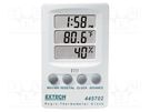 Thermo-hygrometer; -10÷60°C; 10÷85%RH; Accur: ±1°C EXTECH