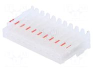 Connector: wire-board; plug; female; PIN: 10; MAS-CON; IDC; 2.54mm PANCON