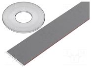 Wire: ribbon; 1.27mm; stranded; Cu; unshielded; PVC; grey; 76m CONNFLY