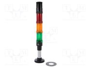 Signaller: signalling column; LED; red/orange/green; 24VDC; 24VAC 