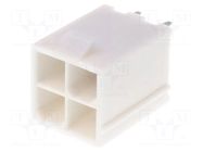 Connector: wire-board; socket; male; PIN: 4; Mini-Fit Jr; straight MOLEX