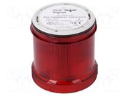 Automation module: light signaller; red; LED; 24VDC; 24VAC; IP66 AUER SIGNAL