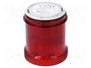 Module: light signaller; red; LED; 24VDC; 24VAC; IP66; Ø63x76mm AUER SIGNAL