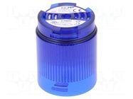 Module: light signaller; blue; LED; 24VDC; IP65; Ø50x69mm; -30÷60°C AUER SIGNAL