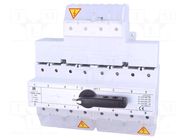 Switch: mains-generator; Stabl.pos: 3; 125A; I-0-II; Poles: 3+N SPAMEL