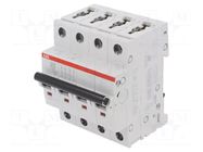 Circuit breaker; 230/400VAC; Inom: 32A; Poles: 4; Charact: B; 6kA ABB