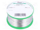Soldering wire; Sn99,3Cu0,7; 0.5mm; 250g; lead free; reel; 227°C CYNEL