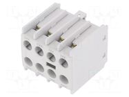 Auxiliary contacts; Series: CTX3 MINI; Leads: screw terminals LEGRAND