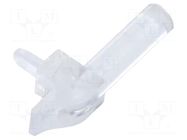 Fiber for LED; Ø2mm; No.of mod: 1; round; Front: flat MENTOR