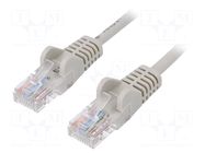 Patch cord; U/UTP; Cat: 6; RJ45 plug,both sides; stranded; CCA; 10m GOOBAY