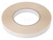 Tape: fixing; W: 15mm; L: 50m; Thk: 0.17mm; -20÷70°C IPT