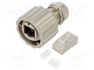 Plug; RJ45; PIN: 8; Cat: 6a; shielded; Layout: 8p8c; 4.83÷6.73mm; IP67 CONEC