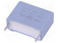 Capacitor: polypropylene; 47nF; THT; ±20%; 15mm; 1kVDC; 440VAC VISHAY