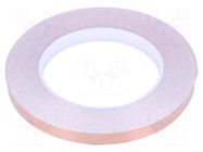 Tape: electrically conductive; ESD; L: 33m; W: 10mm; Thk: 0.05mm STATICTEC