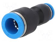 Push-in fitting; straight,reductive; -0.95÷6bar; QS; Øout: 6mm FESTO