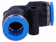 Push-in fitting; angled 90°; -0.95÷6bar; Gasket: NBR caoutchouc FESTO