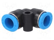 Push-in fitting; angled 90°; -0.95÷6bar; Gasket: NBR caoutchouc FESTO