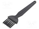Brush; ESD; 3mm; Overall len: 140mm; Features: dissipative STATICTEC