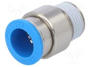 Push-in fitting; straight; -0.95÷6bar; Gasket: NBR caoutchouc; QS FESTO