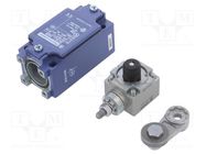 Limit switch; lever R 41mm, metal roller Ø22mm; NO + NC; 10A TELEMECANIQUE SENSORS