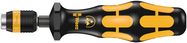 7400 ESD series Kraftform Torque screwdrivers, with factory pre-set value (0.1-1.5 Nm) and Rapidaptor quick-release chuck, handle size 89 mm, 7452 ESDx0.9x0.9-1.5, Wera