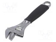 Wrench; adjustable; 158mm; Max jaw capacity: 21mm; ERGO® BAHCO