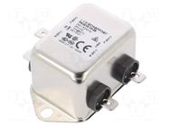 Filter: anti-interference; single-phase; 250VAC; Cx: 100nF; 1MΩ SCHAFFNER