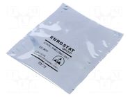 Protection bag; ESD; L: 102mm; W: 76mm; Thk: 50um EUROSTAT GROUP