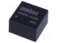Converter: DC/DC; 3W; Uin: 4.5÷18VDC; Uout: 12VDC; Iout: 250mA; DIP8 AIMTEC