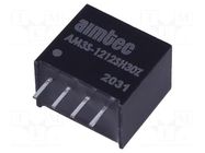 Converter: DC/DC; 3W; Uin: 10.8÷13.2VDC; Uout: 12VDC; Iout: 250mA AIMTEC