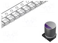 Capacitor: tantalum-polymer; low ESR; 470uF; 6.3VDC; 4400mA; SMD PANASONIC