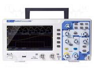 Oscilloscope: digital; Ch: 2; 20MHz; 100Msps; 10kpts; LCD TFT 7" PEAKTECH